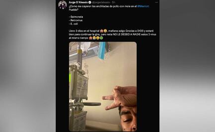 Jorge D'Alessio culpa a enmoladas poblanas por salmonelosis