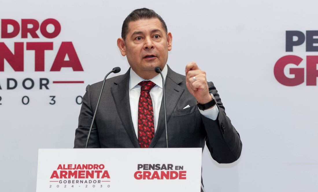 Alejandro Armenta habló sobre la demanda de los transportistas | Foto: EsImagen
