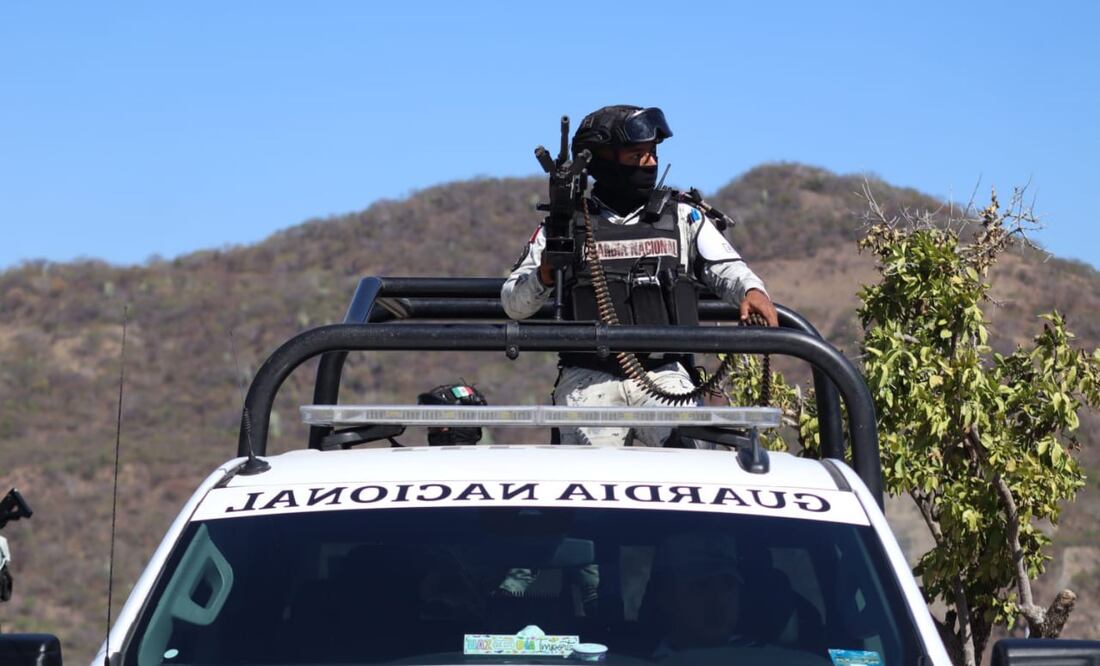 Delincuentes chocaron contra una patrulla de la Guardia Nacional en Esperanza | Foto: EsImagen