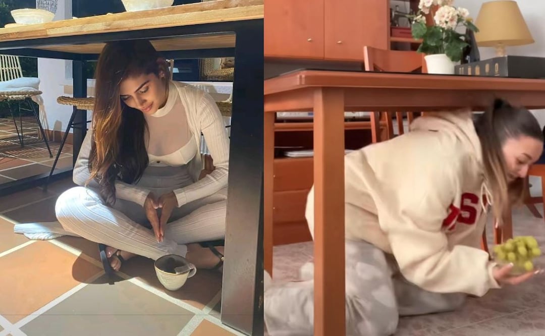 Foto: Especial. Uno de lo rituales más famosos de Año Nuevo es meterse debajo de la mesa