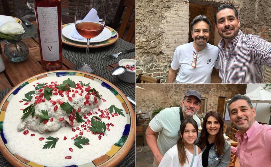 Los Chiles en Nogada son disfrutados hasta por famosos en Casa Reyna | Foto: Casa Reyna