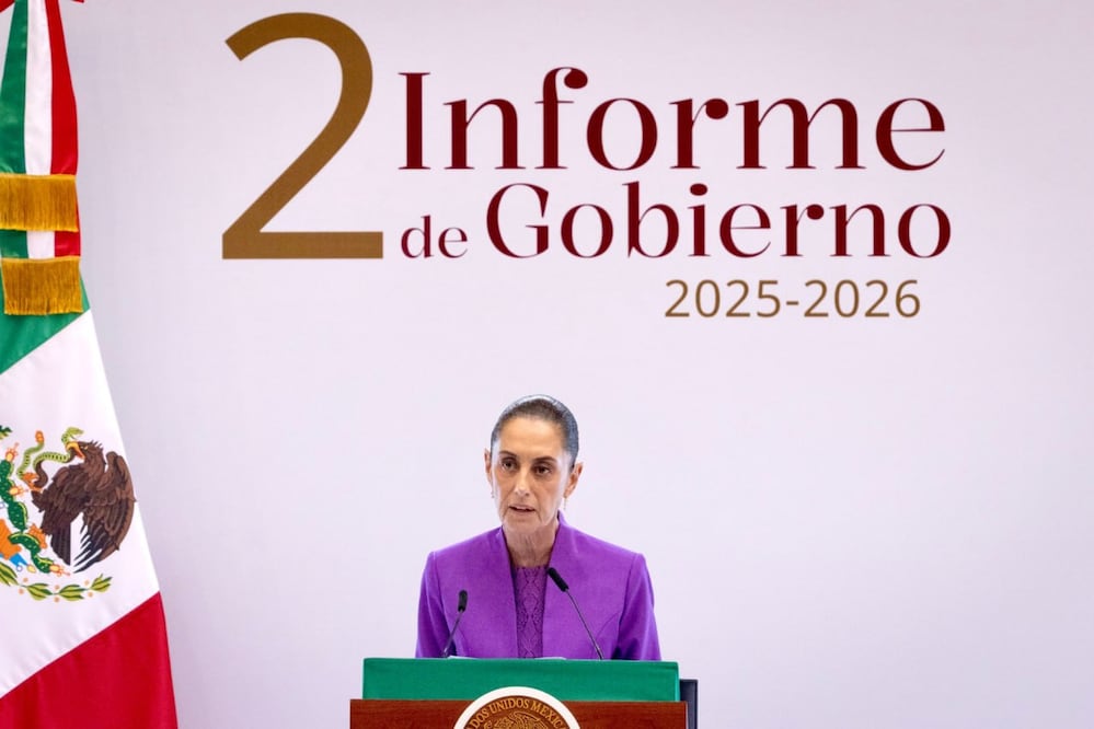 Claudia Sheinbaum presentó este martes 1 de septiembre su Segundo Informe de Gobierno | Foto: EsImagen