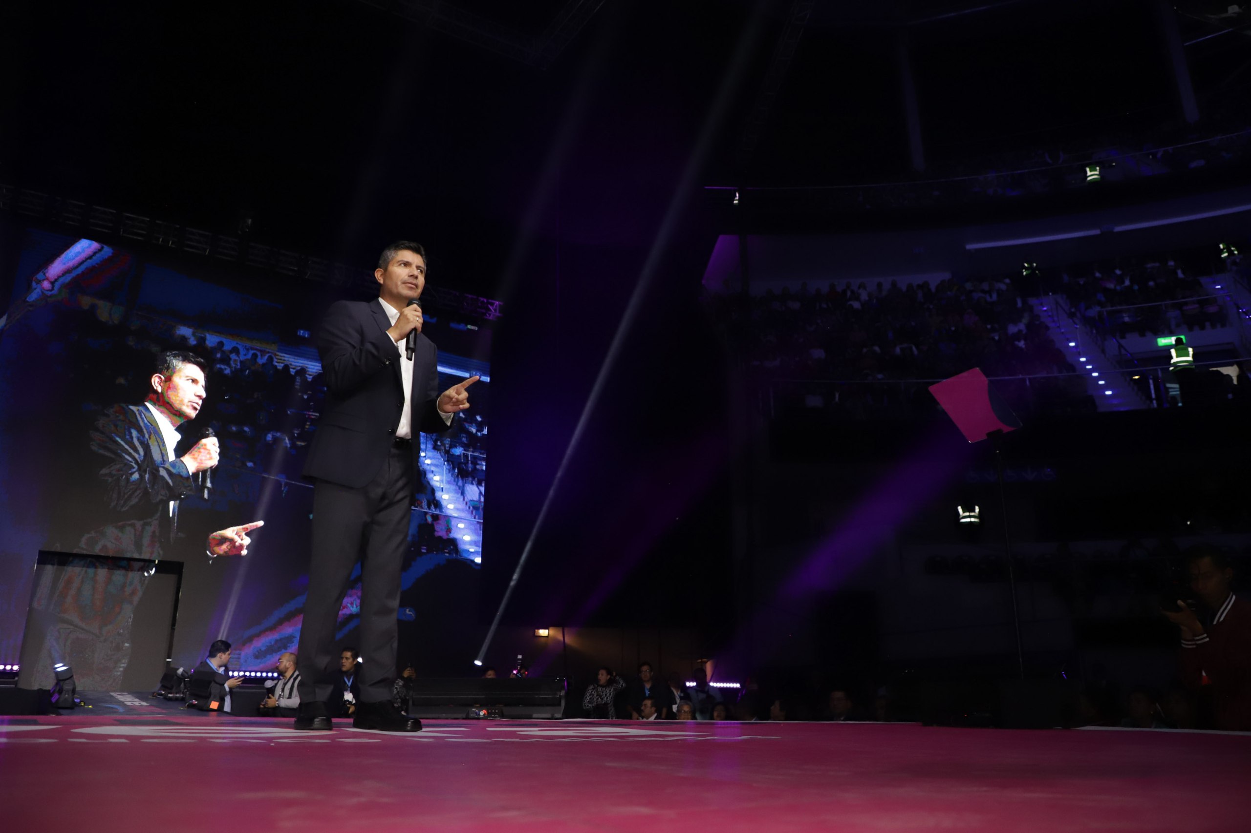 Eduardo Rivera Pérez presentó su informe de labores en el auditorio GNP | EsImagen