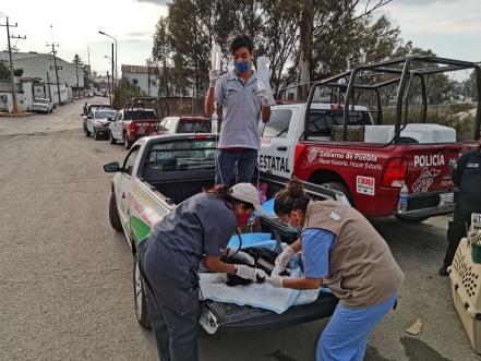 "Esponjoso” uno de los sobrevivientes de la explosión de Xochimehuacán