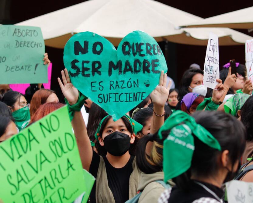 La despenalización del aborto en Puebla es uno de los pendientes del 2023 | Foto: Agencia Es Imagen para El Universal Puebla