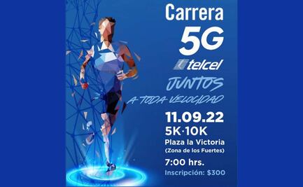 Carrera Telcel 5G Puebla. ¿Cuándo es y cómo inscribirse?