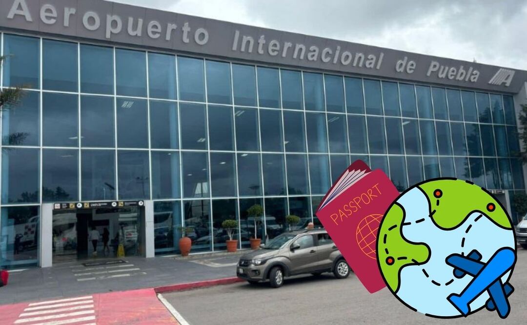 El aeropuerto de Puebla tiene destinos nacionales e internacionales | Foto: @AMAV Puebla Oficial/Facebook