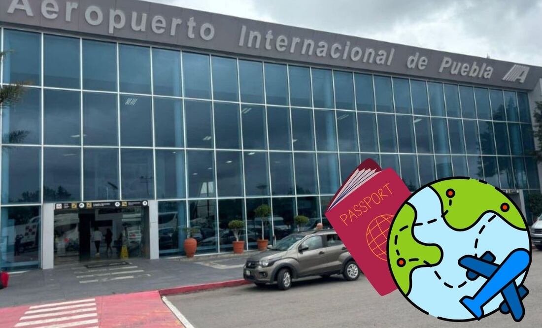 El aeropuerto de Puebla tiene destinos nacionales e internacionales | Foto: @AMAV Puebla Oficial/Facebook