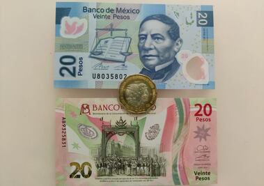 Adiós a los billetes de 20 pesos. Así será su proceso sustitución por monedas