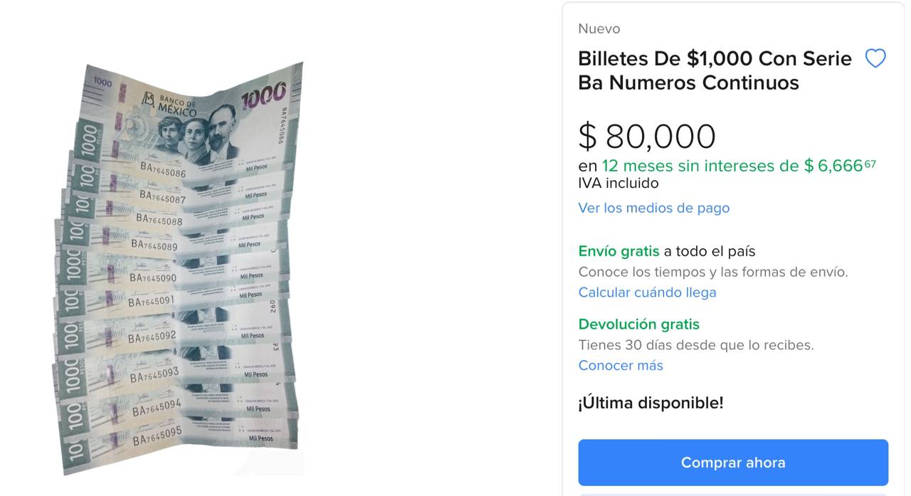 Foto: Mercado Libre