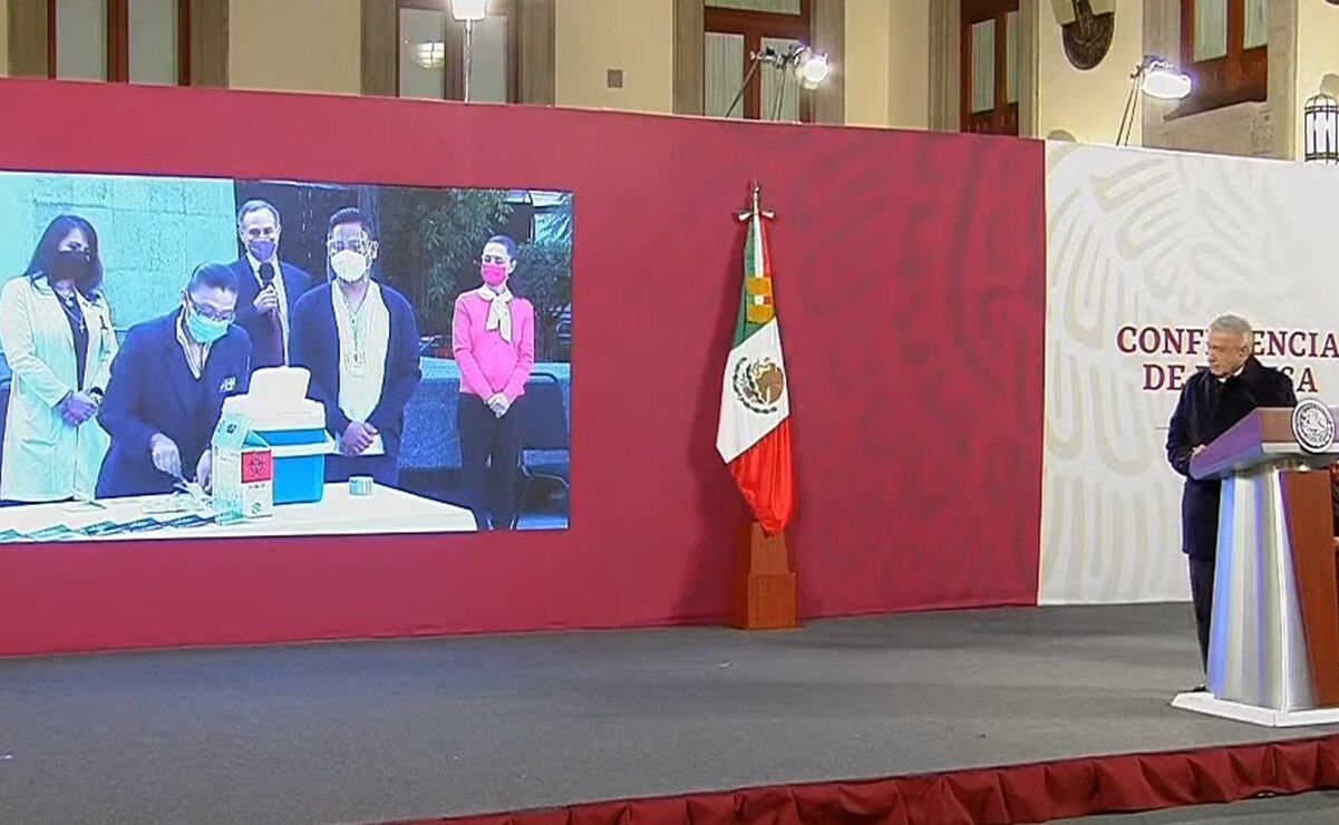 México cumple un año de aplicación de vacunas contra Covid-19 “con una luz de esperanza”
