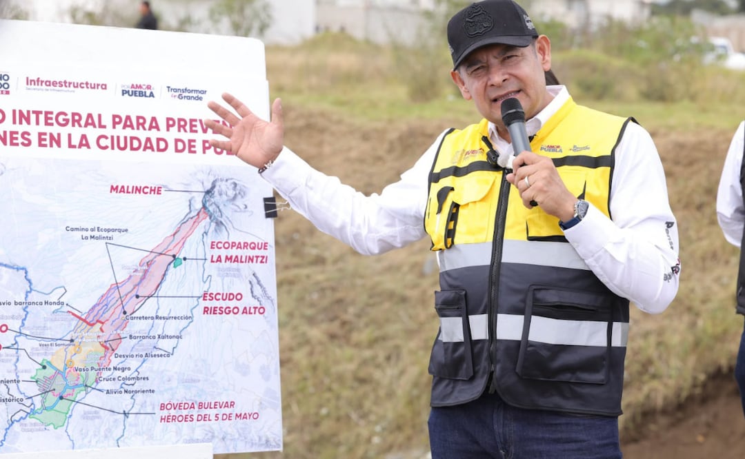 El sistema de defensa hidráulica permitirá encauzar escurrimientos y retirar de la zona de riesgo aproximadamente 56 kilómetros cuadrados | Foto: Gobierno del Estado