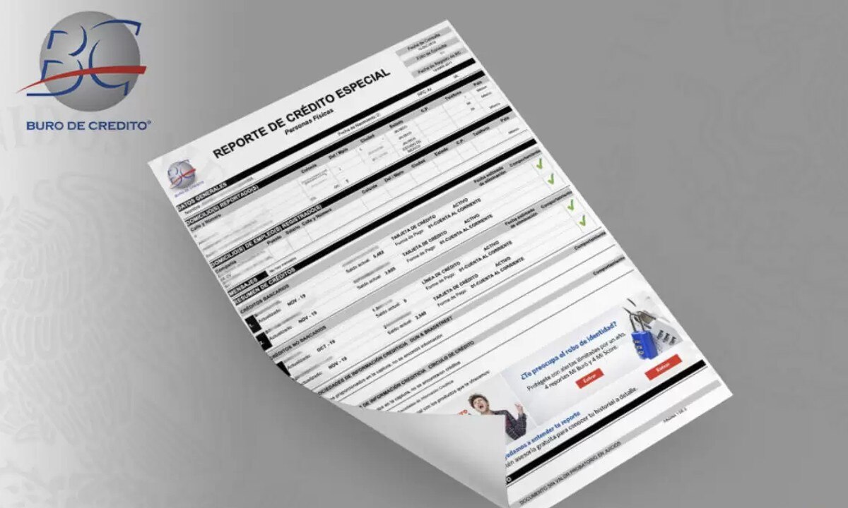 Buró de Crédito es una empresa privada que valora el historial crediticio. Foto: Especial
