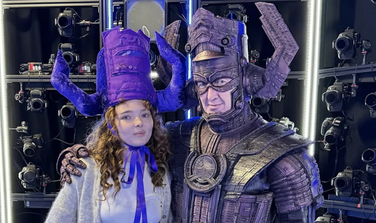 Ralph Ineson utilizó un traje real para interpretar a Galactus. La tecnología de captura de movimiento ayudó a los artistas a renderizarlo para las escenas más desafiantes | Foto: Marvel Studios / Redes