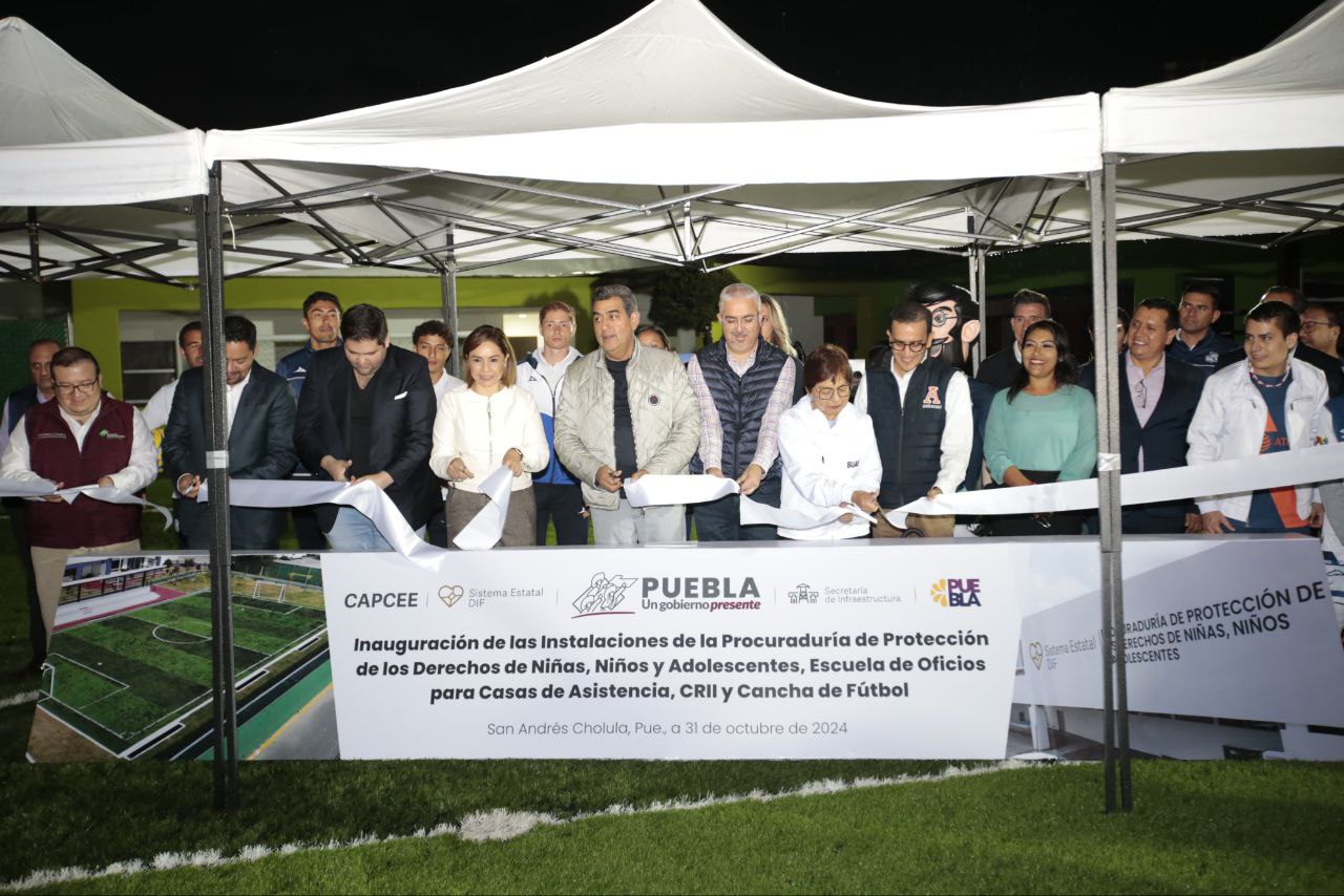 Gaby Bonilla y Sergio Salomón inauguran nuevas obras en Casas de Asistencia del SEDIF