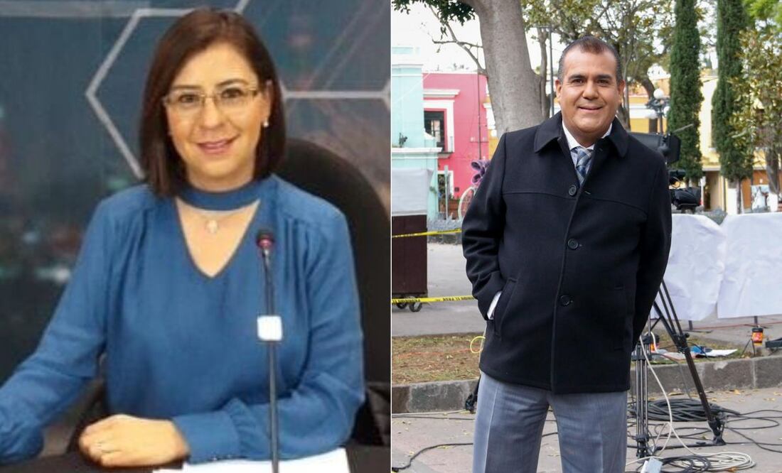 Este domingo, ambos periodistas moderarán el debate a la gubernatura de Puebla /Foto: Facebook Patricia Estrada / EsImagen