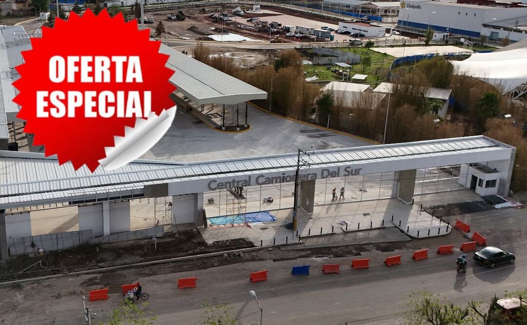 La Central Camionera del Sur tendrá descuentos especiales | Foto: EsImagen / pngwing
