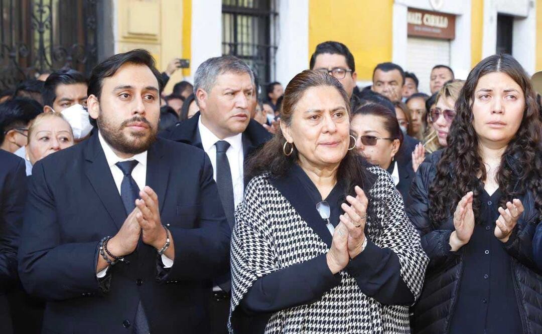 Rosario Orozco tuvo dos hijos con Miguel Barbosa: Miguel y Rosario | Foto: Gobierno de Puebla