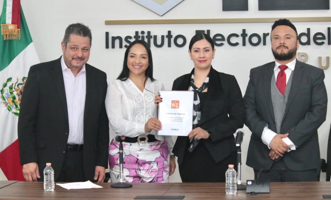 Liz Sánchez y Ernesto Villarreal se alistan en el IEE para las elecciones de este 2024 | Foto Especial