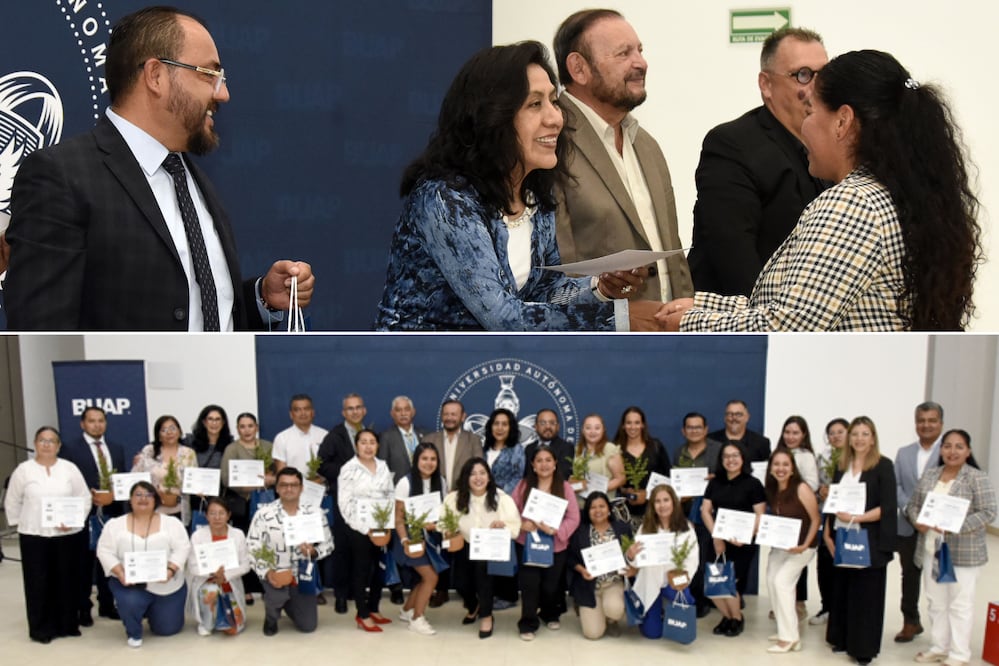 Foto: Docentes de la BUAP recibieron constancias del Diplomado en Educación para el Desarrollo Sostenible y Ciudadanía Mundial / BUAP