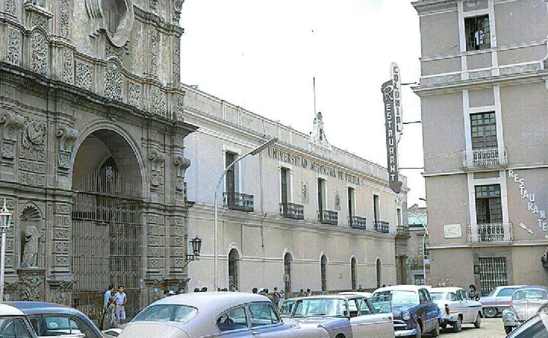 Así lucía la Plaza de la Democracia | Fotos: Puebla Antigua