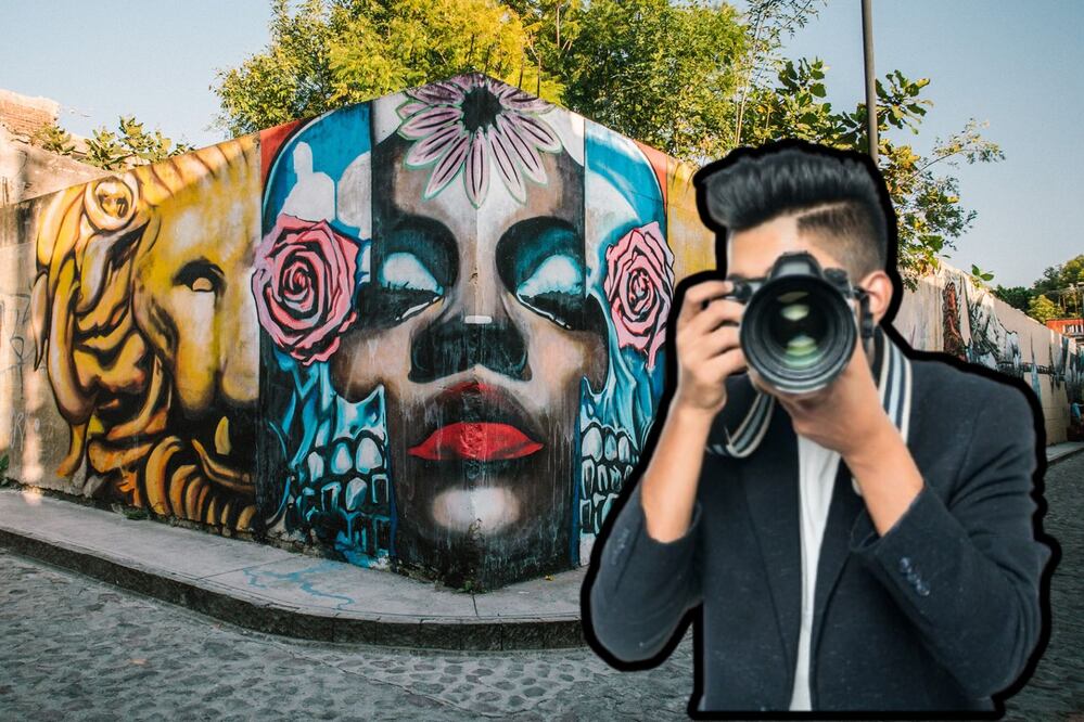 Los murales de Xanenetla son ideales para tomar fotos | Foto: Facebook Nueve Arte Urbano - Tony Collantez / Freepik