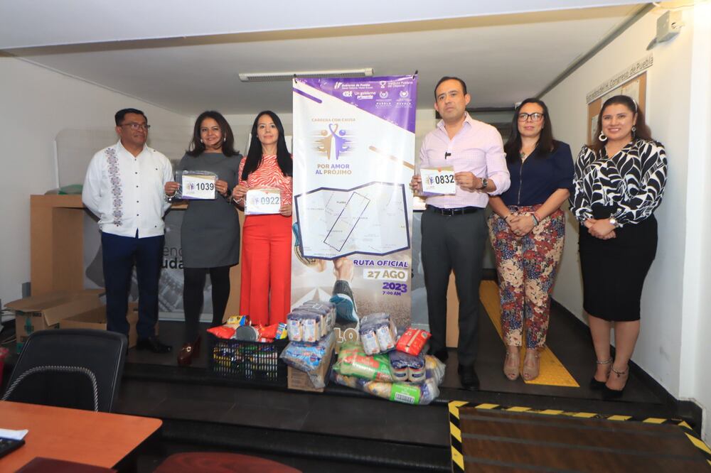 La carrera "Por amor al prójimo" será en beneficio de albergues y fundaciones | Fotos Congreso del Estado de Puebla