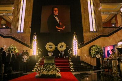 Fotos: Así fue el homenaje póstumo de Héctor Bonilla en el Palacio de Bellas Artes