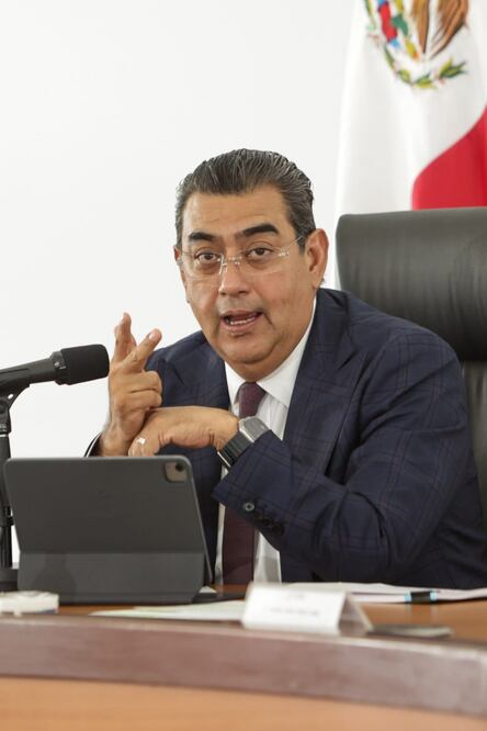 El gobernador de Puebla se pronunció por el caso Eukid Castañón y Neto Calderón | Es Imagen para El Universal Puebla