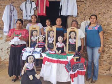 Nakú, las muñecas artesanales de la Sierra Norte de Puebla