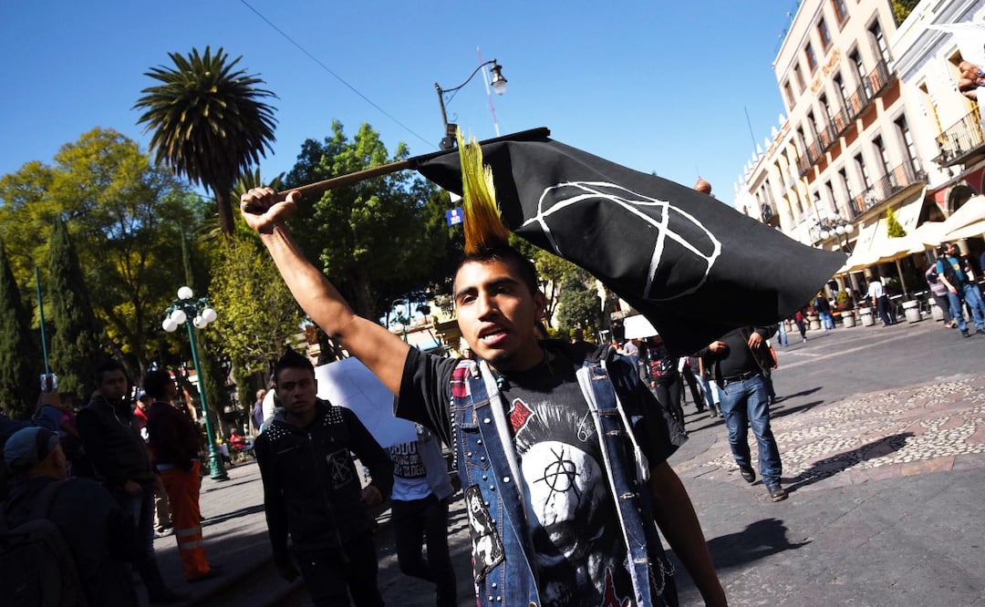 Puebla es tan diversa que hay distintas tribus urbanas, desde los darketos hasta los skatos | FOTO: Agencia Es Imagen para El Universal Puebla