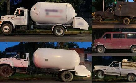 Decomisan 5 vehículos con huachigas en Puebla