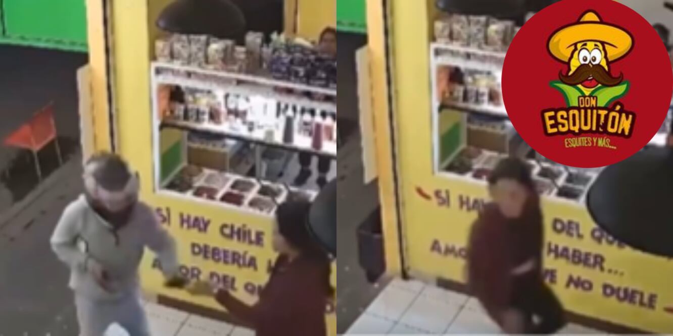 Asalto a clientes de Don Esquiton / Foto Captura de pantalla, Redes Sociales