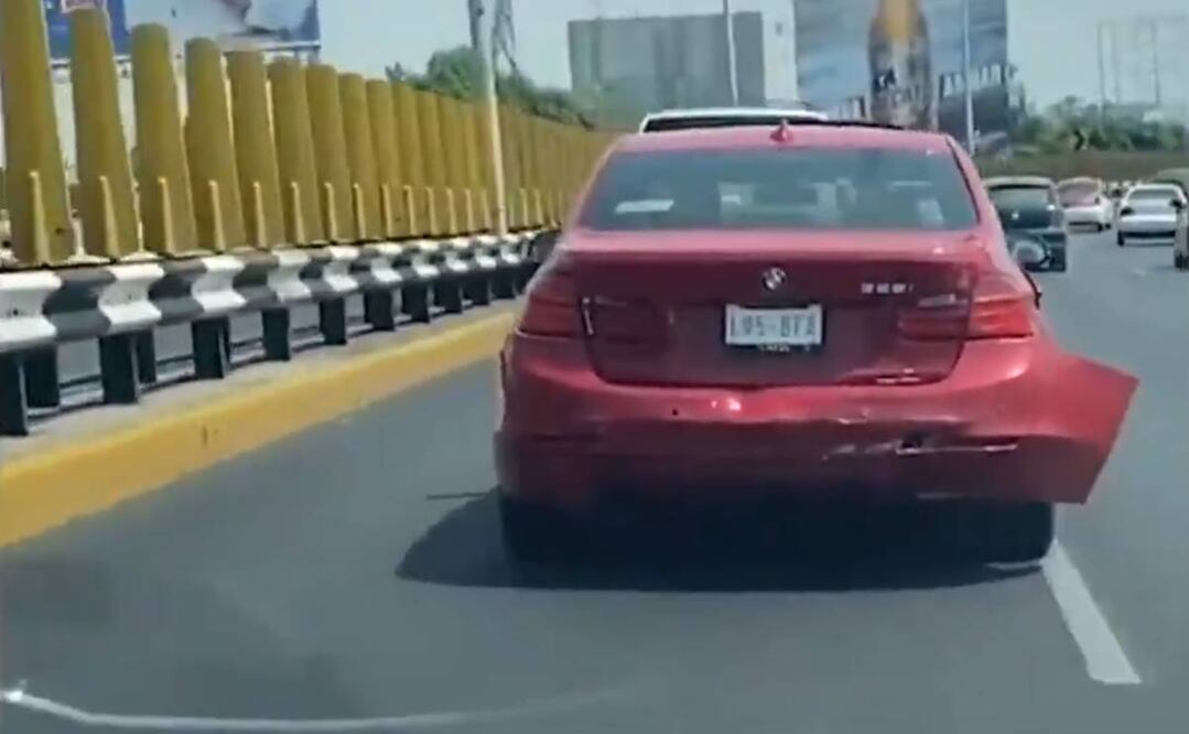 Presunto montachoques amedrenta a familia sobre Periférico. Foto: Archivo EL UNIVERSAL