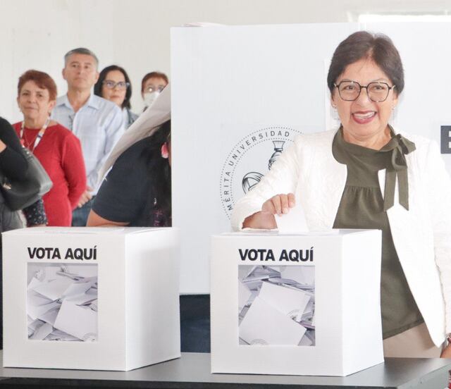 Se vive un día de fiesta democrática en la BUAP: Lilia Cedillo