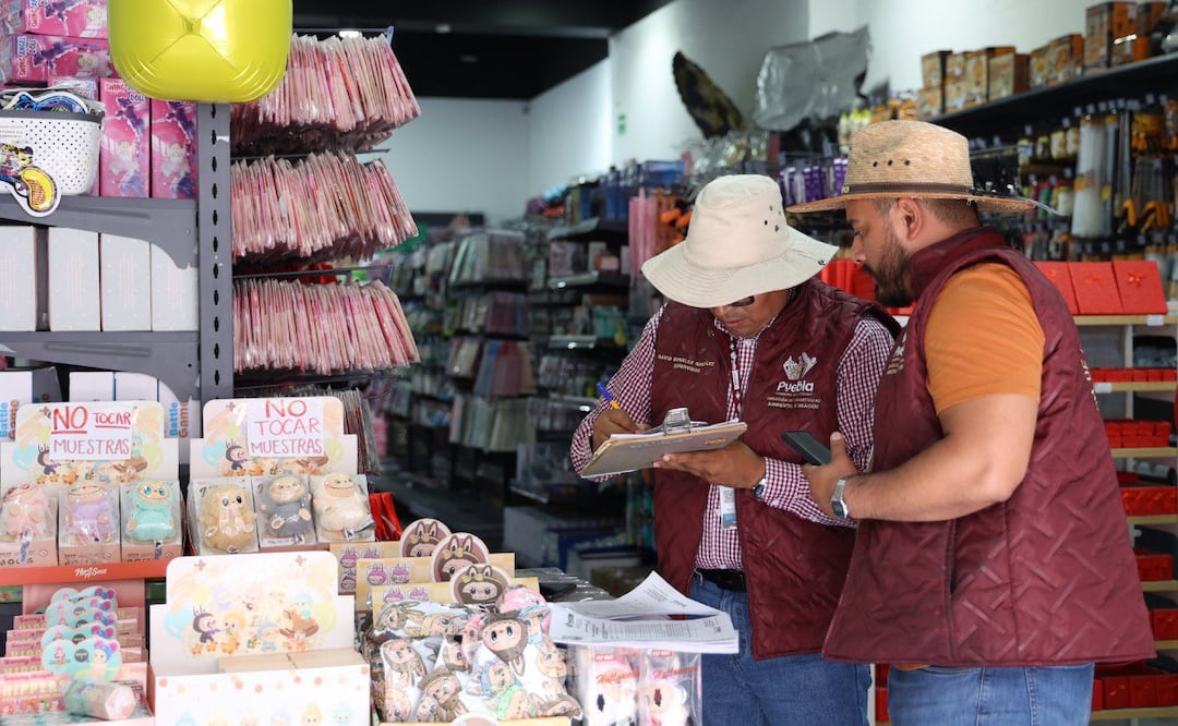 El gobierno de Puebla continúa con operativos en tiendas chinas | Foto: EsImagen