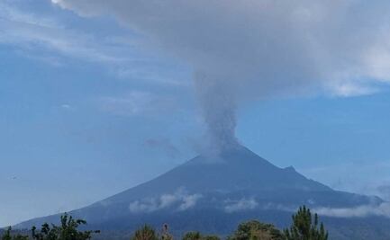 Esta es la distancia entre el Popocatépetl y la capital de Puebla 