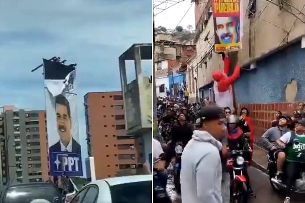 Venezolanos celebraron la detención de Maduro | Foto: RRSS