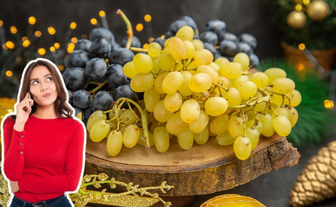 Comer 12 uvas a medianoche para atraer la suerte es un ritual de Año Nuevo