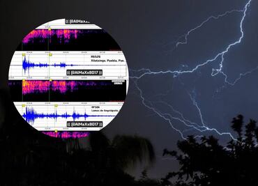 Trueno que cimbró a la ciudad de Puebla fue detectado por sismógrafos