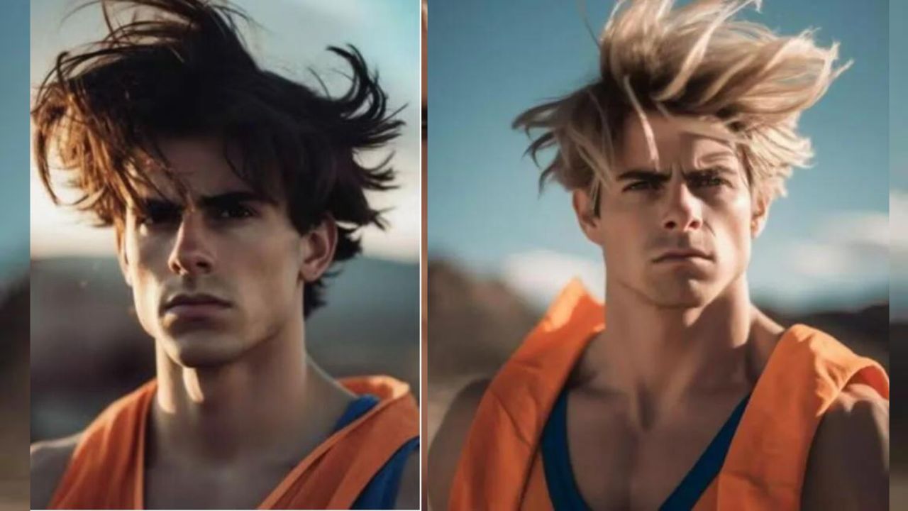 Así luciría Goku en la vida Real. Fuente: Midjourney