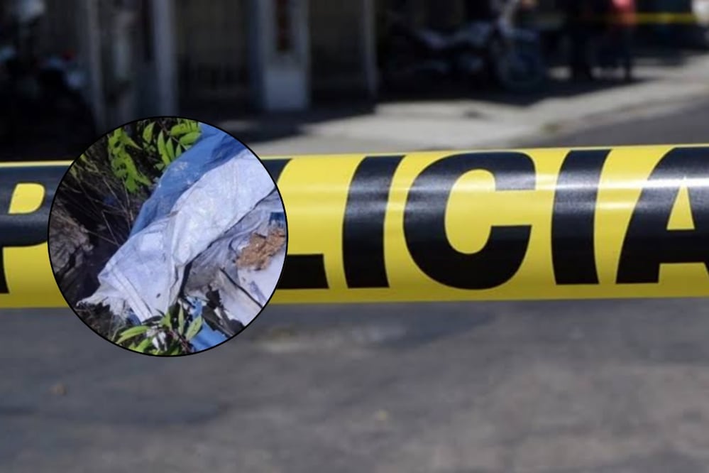Un cadáver encobijado fue localizado en la entrada al fraccionamiento Jardines de la Montaña | Foto: Especial