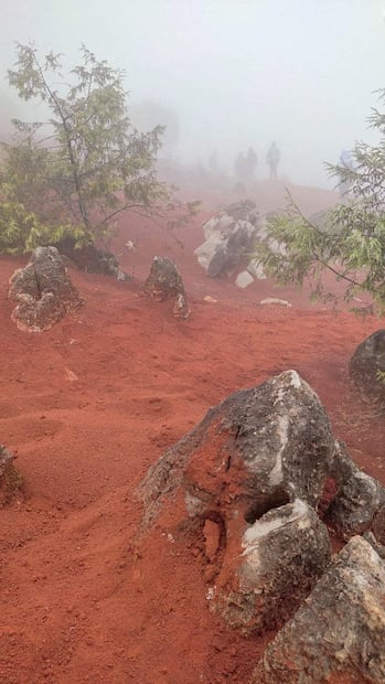 Foto: Facebook Un pedacito de Marte, "San Francisco"