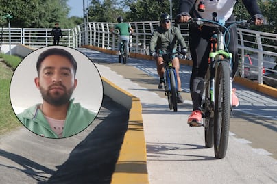 VIDEO: Denuncian violento asalto en ciclopista de San Andrés Cholula; acusan falta de apoyo policial