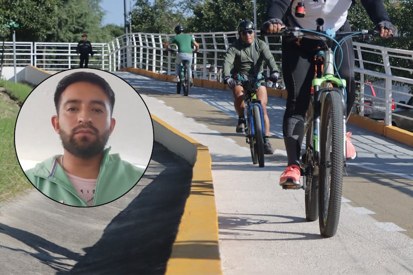 VIDEO: Denuncian violento asalto en ciclopista de San Andrés Cholula; acusan falta de apoyo policial
