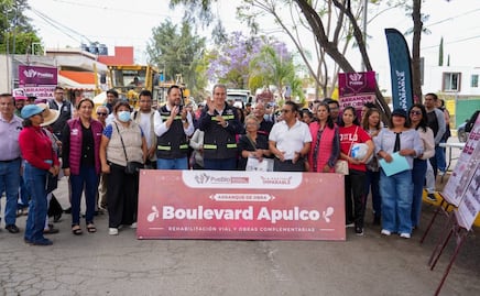 Arranca Pepe Chedraui trabajos de rehabilitación vial en Bulevar Apulco