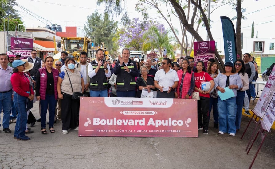 Arranca Pepe Chedraui trabajos de rehabilitación vial en Bulevar Apulco