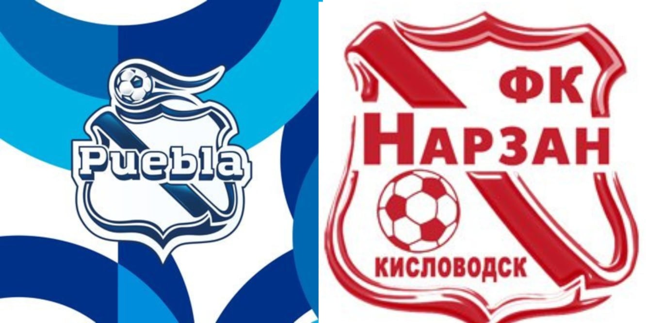 Eventual plagio del escudo del Club Puebla por un equipo ruso / Foto Redes Sociales