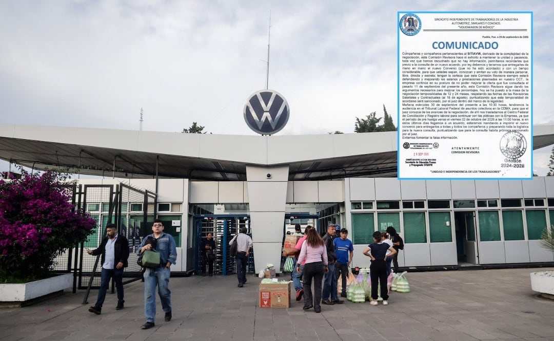 El emplazamiento a huelga en Volkswagen vence el 2 de octubre | Foto: EsImagen