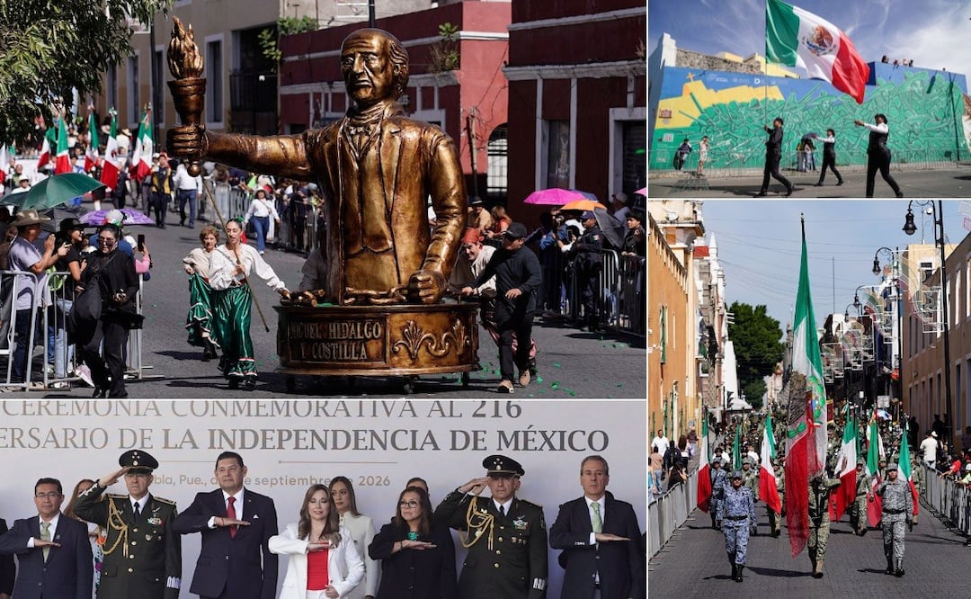 Desfile del 16 de septiembre en Puebla transcurrió sin incidentes | Foto: EsImagen